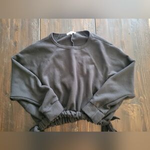 HYFVE Black Drawstring Sweatshirt